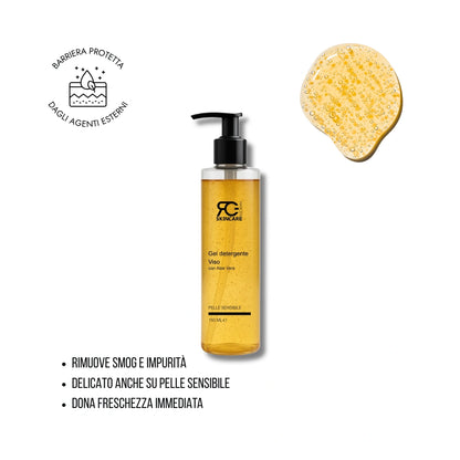 Gel Detergente Viso con Aloe Vera